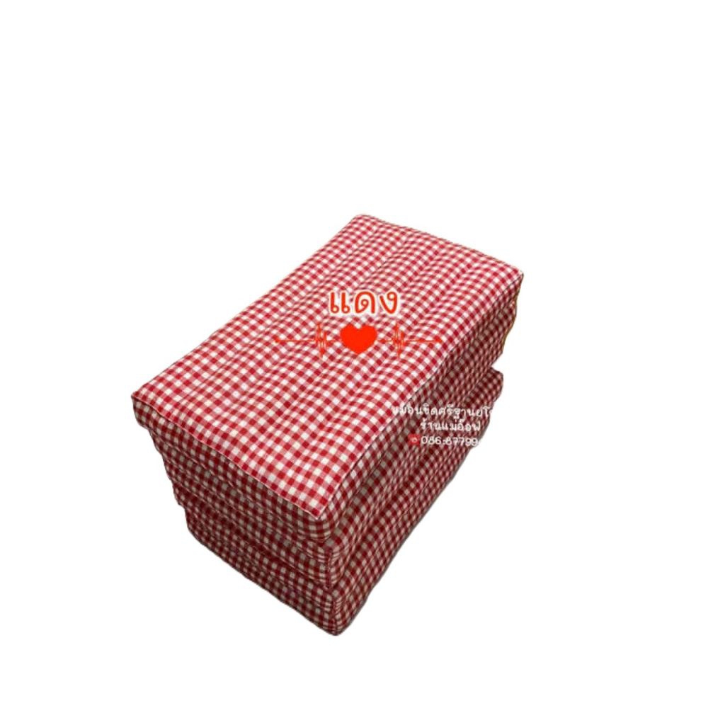 ที่นอนราคาถูกที่สุด (ที่นอน5พับลายมินิมอล)(60*180ซม ) /กล่องบรรจุ: 38*40*60/