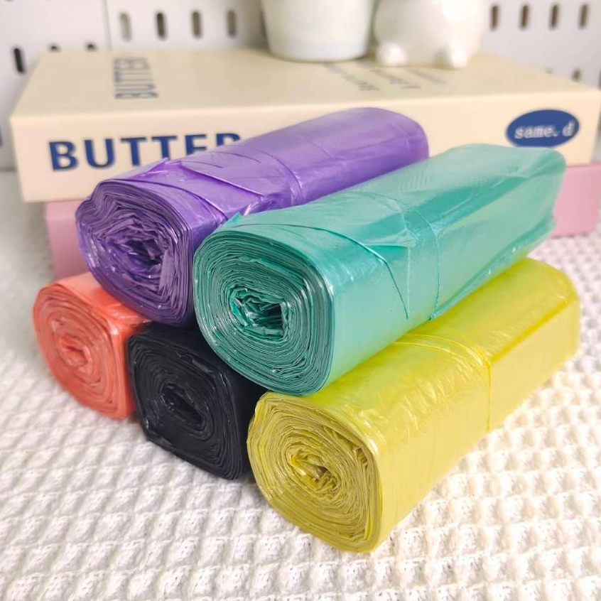 ถุงขยะ แบบใช้แล้วทิ้ง สีพื้น ราคาต่างกันค่ะ CH0733 รูปที่ 2