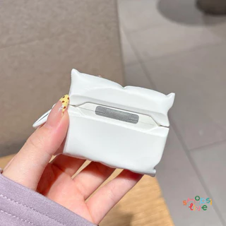 เคส AirPods Case Gen4 Pillow AirPods Case สำหรับ Gen4 Pro3 เคสแอร์พอร์ต ซิลิโคน SHOPSITIVE