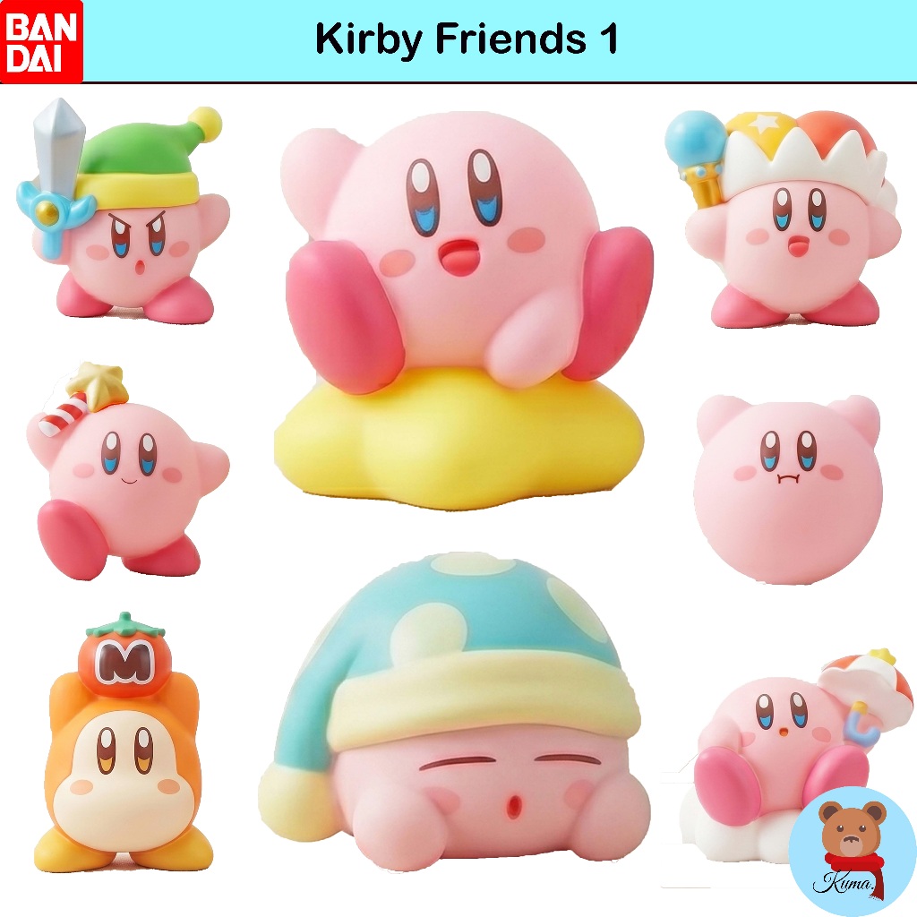 รุ่น1 Re-Ment Kirby friends 8 set รุ่น1 โมเดลเคอร์บี้ นำเข้าญี่ปุ่น