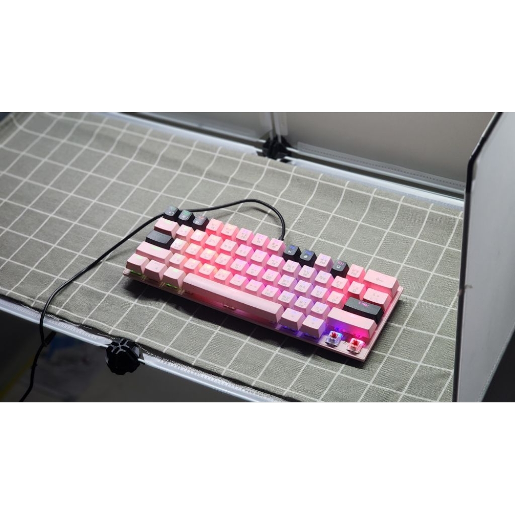 คีย์บอร์ด Tsunami MK-61 Red Switch ⌨️ (⚠️โปรดอ่านรายละเอียด⚠️)