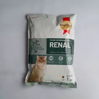 SmartHeart Gold 1 kg [ถุงแบ่งจากบริษัท] Renal และ Urinary อาหารแมว โรคไต และ โรคนิ่ว