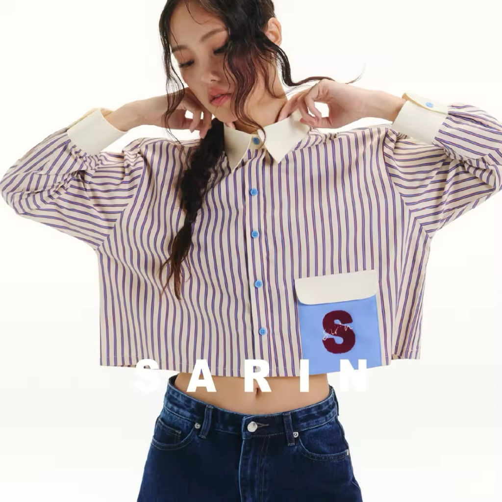 used once Sarin puipui error shirt ปุยปุย ตัวสั้น