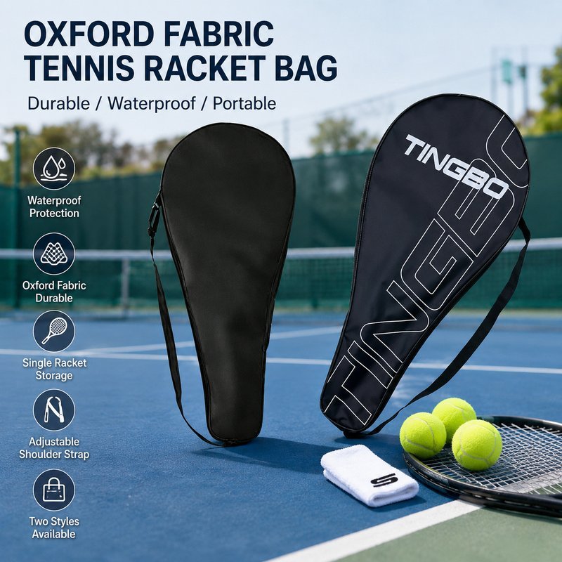 กระเป๋าแร็กเก็ตกีฬา 27 นิ้ว กระเป๋าไม้เทนนิสทรงยาว น้ำหนักเบา ใช้เดินทางไปซ้อม ใช้เดินทางไปสนามได้สะดวก