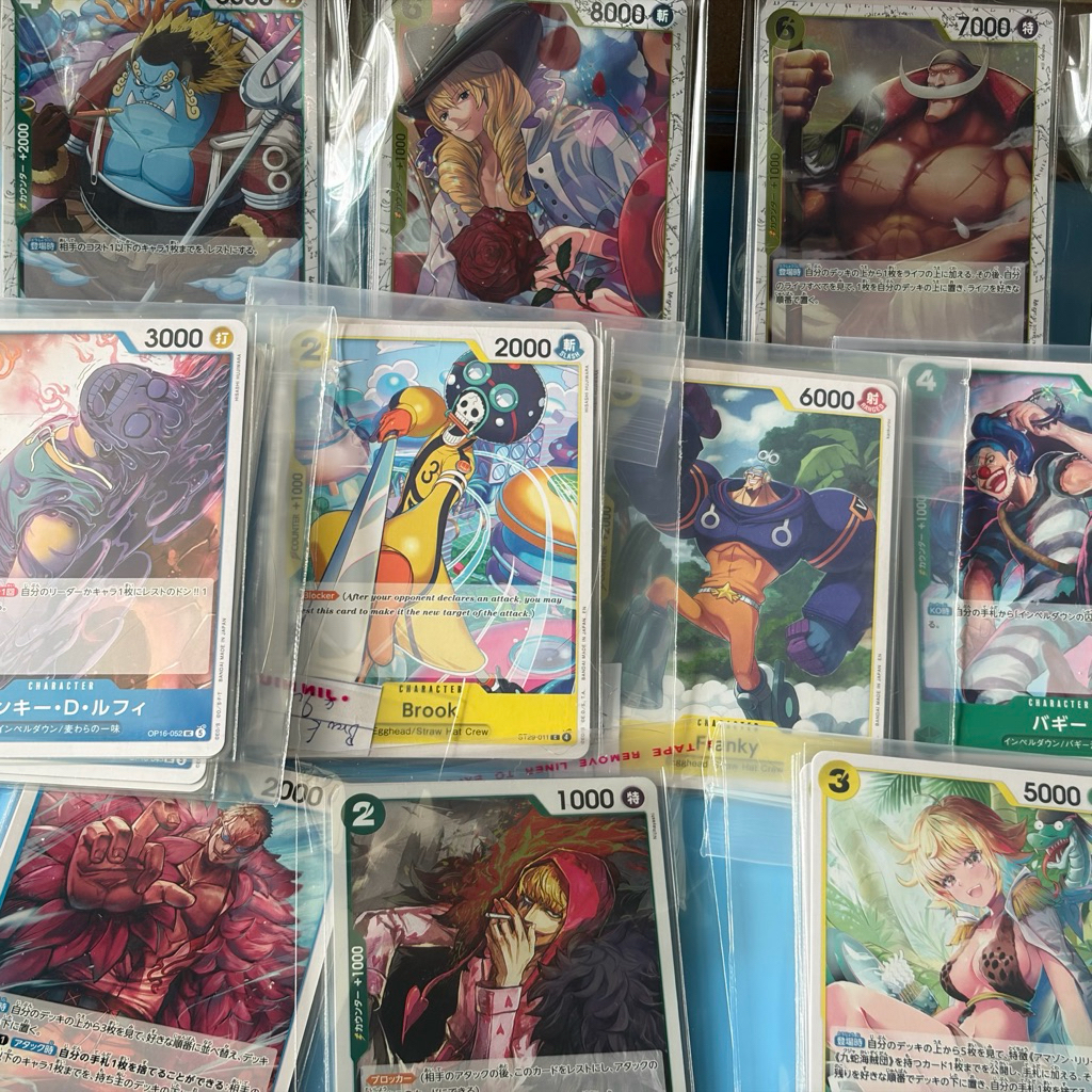 การ์ด one piece สำหรับสะสม ขายเป็นเซ็ต