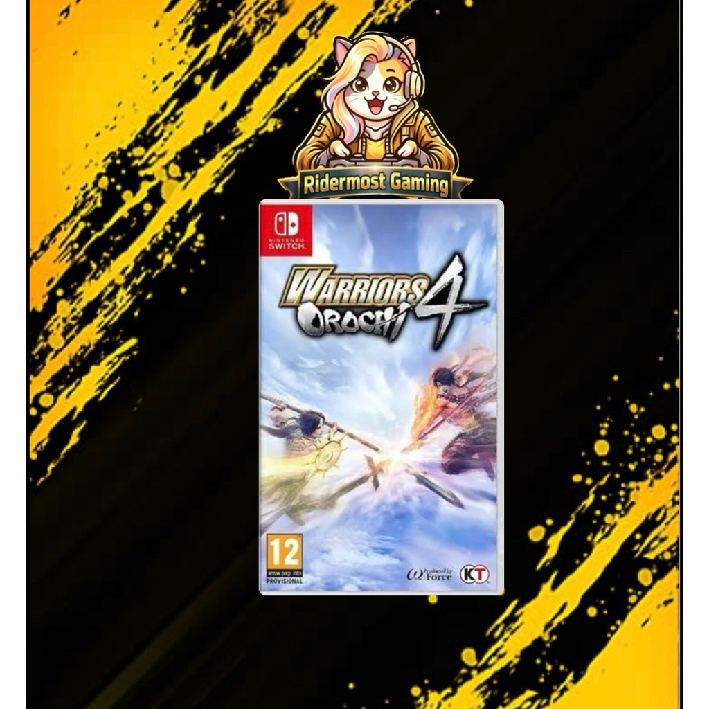 [Nintendo switch]warriors orochi 4  [Enrolment Edition][EN] มือ 2 พร้อมส่ง!!!