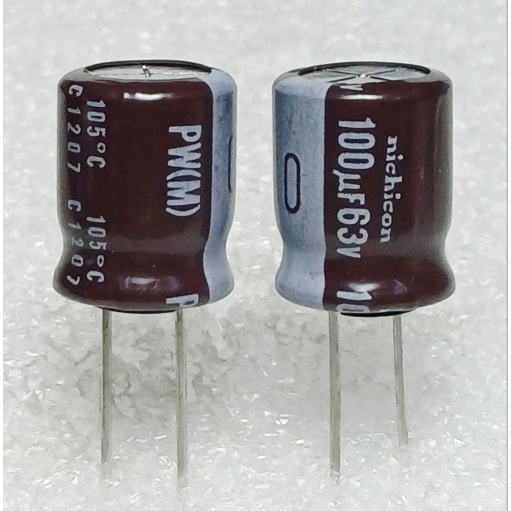 Nichicon PW 1000uf 25v Capacitor ตัวเก็บประจุ คาปาซิเตอร์