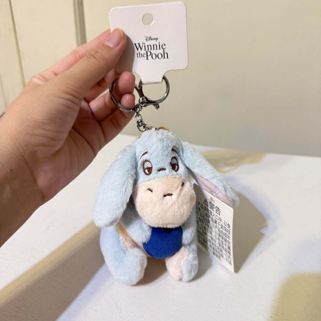 พวงกุญแจตุ๊กตาอียอร์ (Eeyore) ลิขสิทธิ์แท้จาก Disney