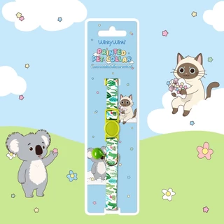 Winky Wink ปลอกคอแมว มีกระดิ่ง ปลอกคอสัตว์เลี้ยง ปลอกคอเซฟตี้ ปรับขนาดได้ ปลอดภัยสำหรับน้องแมว สวมใส่สบาย