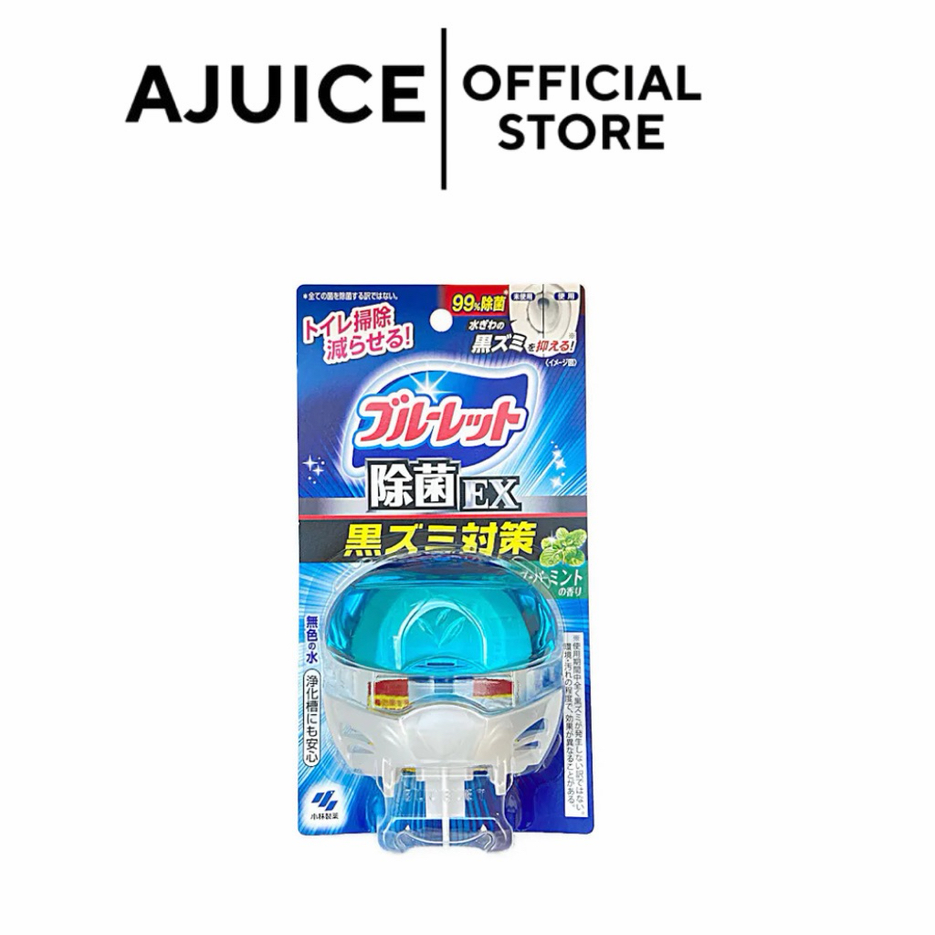 💚🇯🇵ผลิตภัณฑ์ทำความสะอาดโถสุขภัณฑ์ Kobayashi Liquid Bluelet EX กลิ่น Super Mint