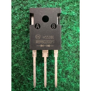 Diode  MBR60200PT 60200PT  , MBR จำนวน 1 ตัว