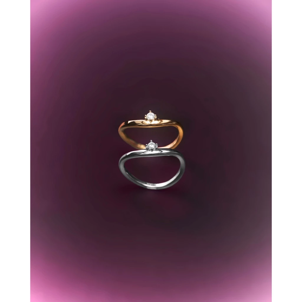 YVIS Drava Brass Ring - Cosmos Collection
