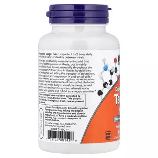 [พร้อมจัดส่ง] ทอรีน Taurine 1000mg Capsules ดูแลสมดุลร่างกายในแต่ละวัน เหมาะกับผู้ที่ใช้พลังงานเยอะ
