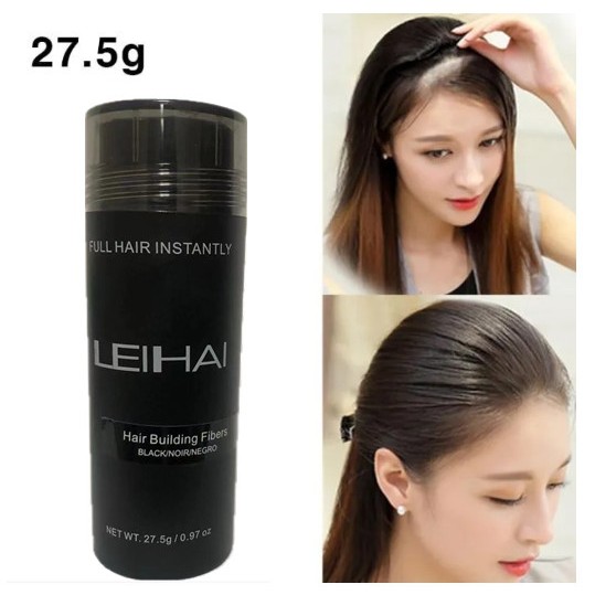 LEIHAI Hair Building Fiber ปิดผมบาง หัวล้าน ขนาด 27.5 กรัม