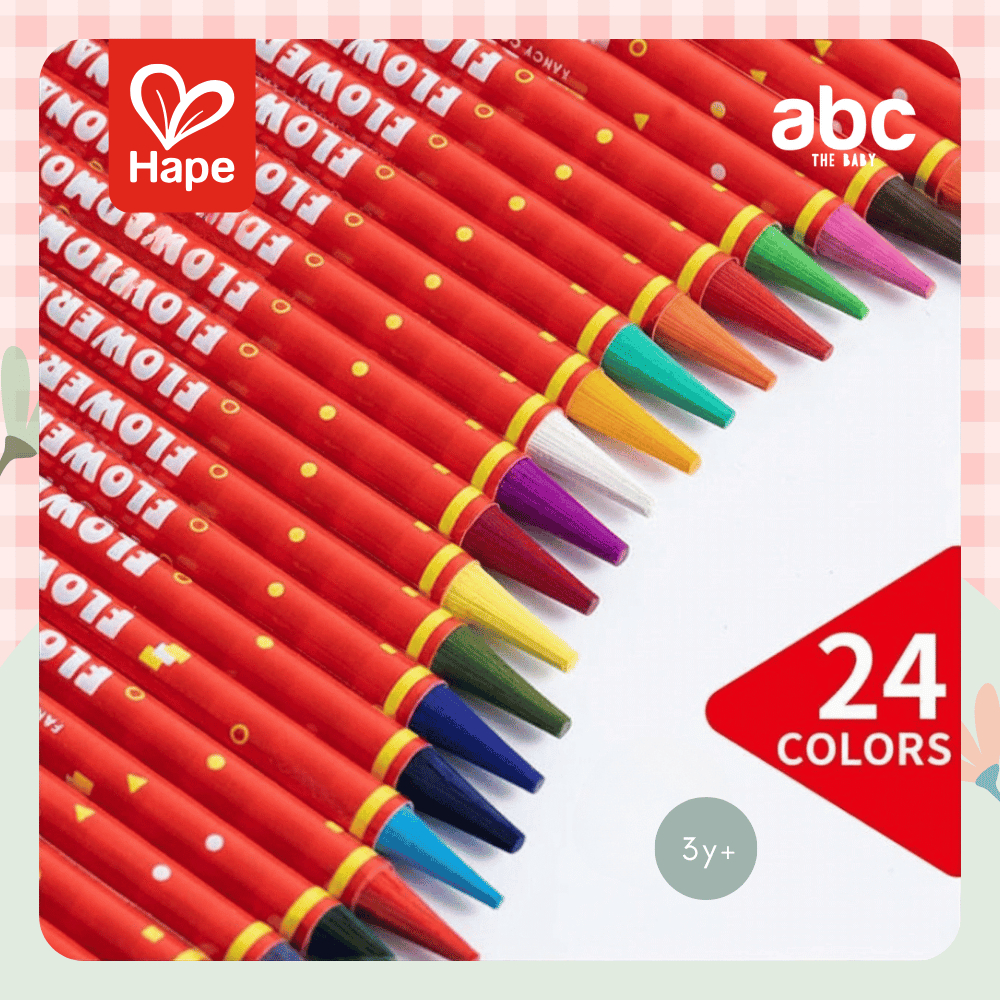 Hape - Colorful Lead 24 Colors 色鉛筆 24色 3Y+ 画像3