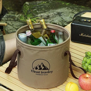 5L/10L/20L ถังน้ำแคมป์ปิ้งพับได้ ถังน้ำแข็ง ถังน้ำพับได้ สําหรับตั้งแคมป์ ท่องเที่ยว[COD]