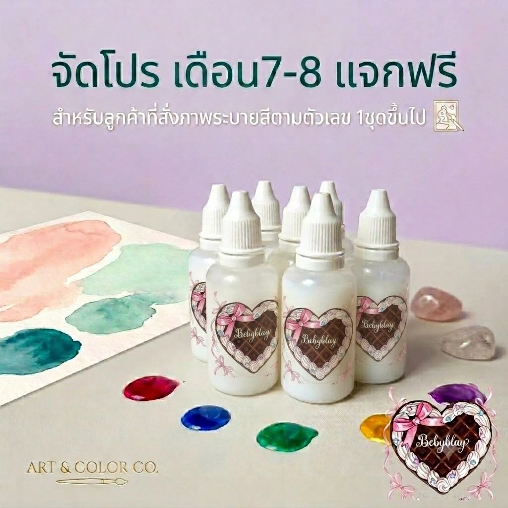 ขวดทดลองน้ำยากันหนืด Acrylic Retarder สำหรับสีอะคริลิก 30ml