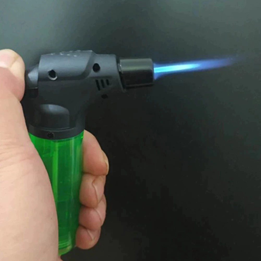 หัวพ่นไฟไฟฟู่กันลม สำหรับ BBQ แคมป์ปิ้ง เติมแก๊สได้ Spray gun lighter thumbnail 3