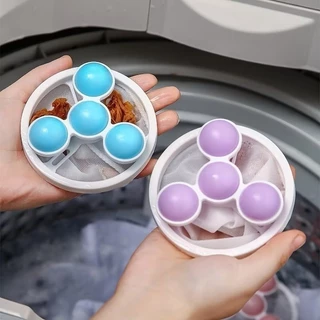 ถุงกรองสำหรับเครื่องซักผ้า แบบอัตโนมัติสำหรับใช้ในบ้าน ถุงกรองเส้นขน เหมาะสำหรับเครื่องซักผ้าแบบวงล้อ คราบสกปรก