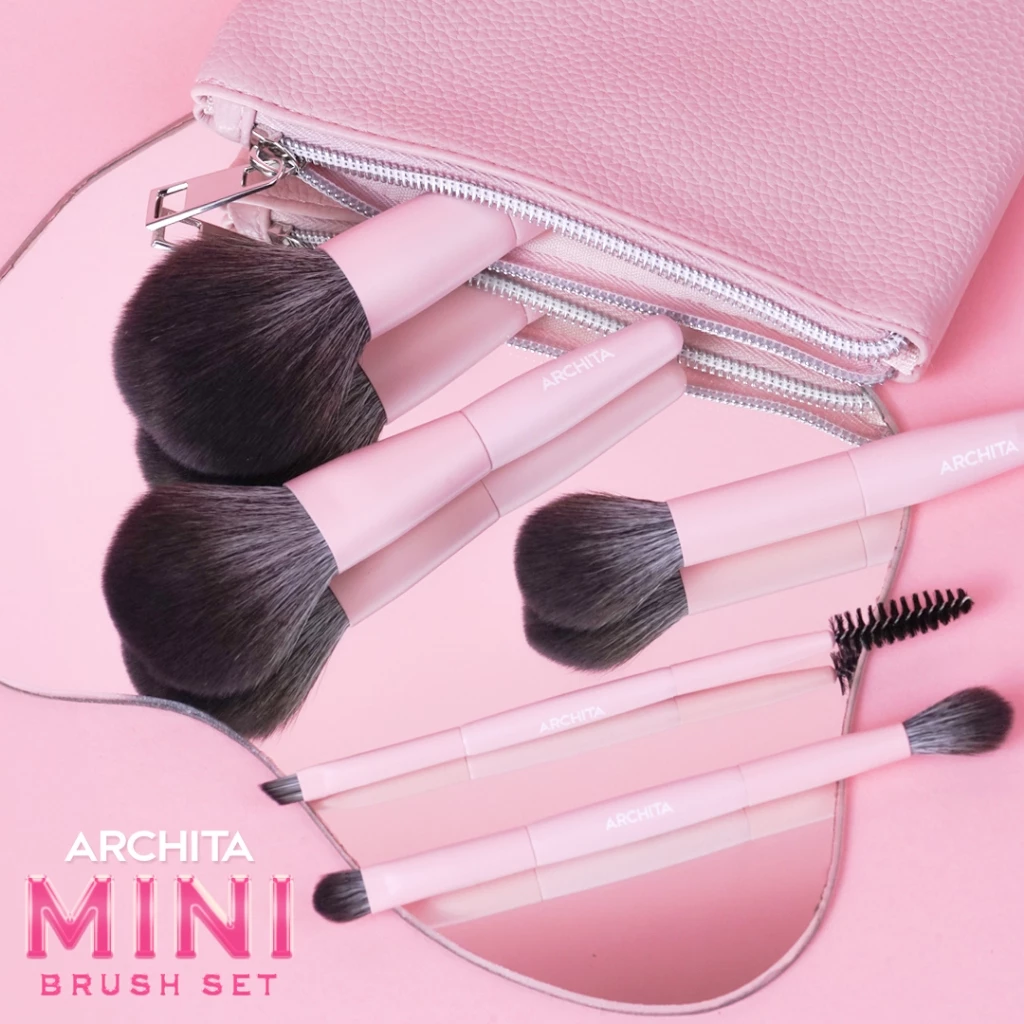 ARCHITA-MINI BRUSH SET เซ็ตแปรงแต่งหน้าขนาดพกพา
