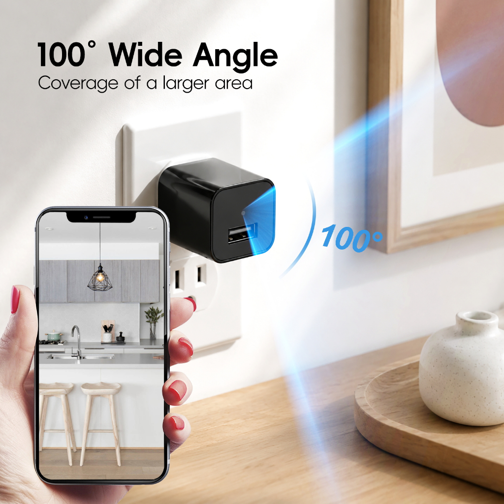กล้องวงจรปิดจิ๋วไร้สาย WIFI ล่าสุด HD1080P ติดตั้งง่าย พร้อมส่งจากไทย กล้องเครือข่าย กล้องเฝ้าระวังไร้สาย