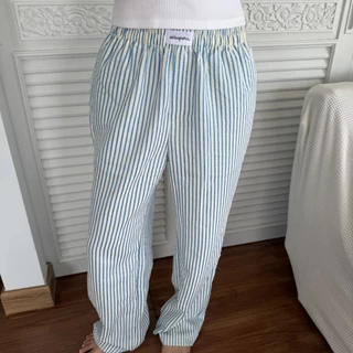 Sistersfabric - Sofia pants กางเกงเอวยางยืดลายทาง