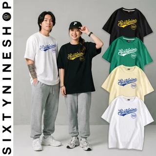 เสื้อยืดผ้าคอตตอน M-4XL พิมพ์ลาย " Sixtynine 69 " พร้อมส่ง