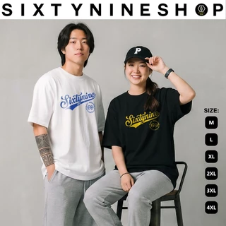 เสื้อยืดผ้าคอตตอน M-4XL พิมพ์ลาย " Sixtynine 69 " พร้อมส่ง