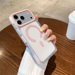 เคสใส สีพาสเทล IPHONE - 12pm 13 13pm 14 14pm 15 15pm 16 16pm 17 17pro 17pm 18 18pro 18pm