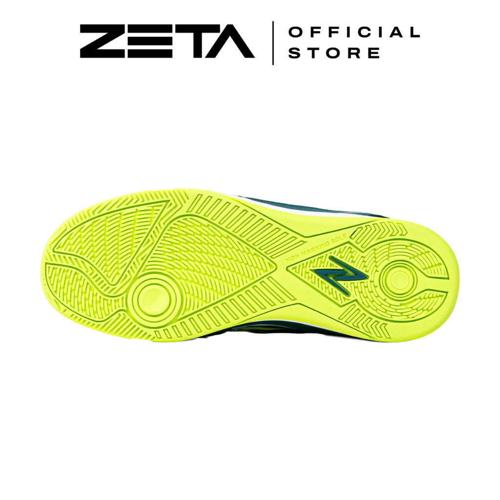 ZETA ซีต้า รองเท้าฟุตซอล รุ่น ATOMIC-EDGE* ZTFFS02GG GREEN/ GREEN เบา ทน เกาะสนามดี เคลื่อนไหวมั่นใจ* — صورة 6