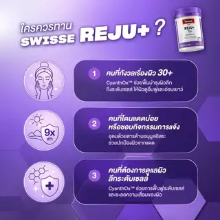 SWISSE REJU+ 30 TABS สวิสเซ รีจู 30 เม็ด