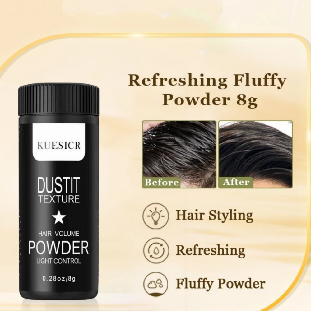 【COD】ผงแต่งผม Unisex Salon Hair Styling Fluffy Powder Matte 8g