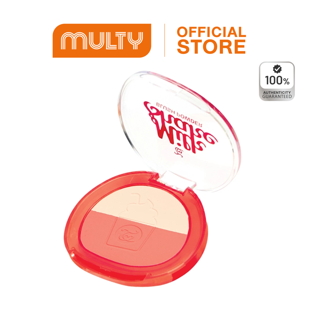 TOKIE MILKSHAKE BLUSH POWDER โทกี้ มิลค์เชค บลัช พาวเดอร์