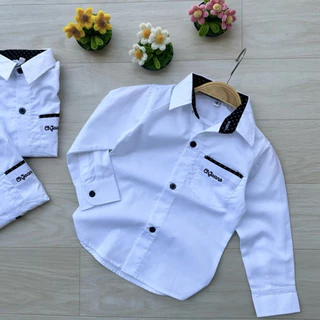 เสื้อเชิ้ตเด็ก คอปก พร้อมส่งจ้า