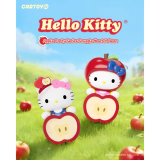 พร้อมส่ง🇹🇭 MTA. Hello Kitty Style Apple Party Series Bean Phone Hipper Blind Box（กด12ชิ้น=1box）