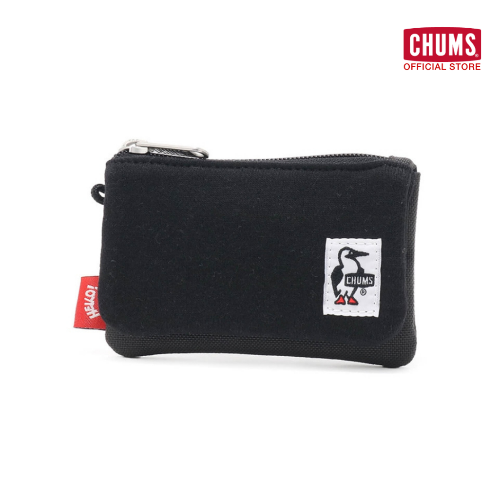 CHUMS | Card Coin Case Sweat Nylon / กระเป๋าใส่บัตร ใส่เหรียญ ขนาดกะทัดรัด พกพาสะดวก ชัมส์