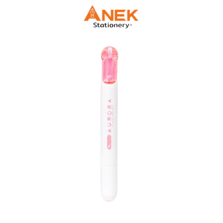 Quantum ปากกาไฮไลท์ ปากกาเน้นข้อความ ออโรร่า กลิตเตอร์ ควอนตั้ม 12 เฉดสี (จำนวน 1 ด้าม)