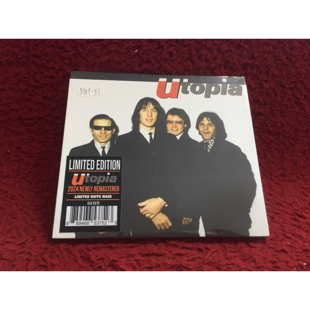 CD Utopia – Utopia สภาพตามปก B121-31