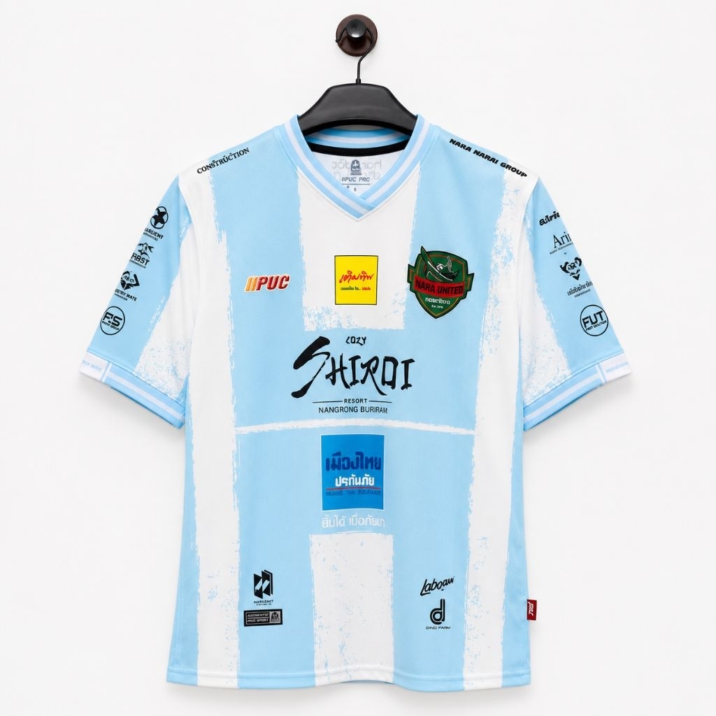 เสื้อผู้รักษาประตูสโมสรนรา ยูไนเต็ด (Nara United)ฤดูกาล 2025-26 สีฟ้า