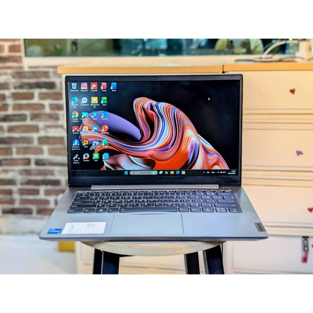 second hand notebook  Lenovo ThinkBook 14 G2 ITL   สเปก intel Core i5 -1135G7 (gen11)   Ram 8 GB SSD