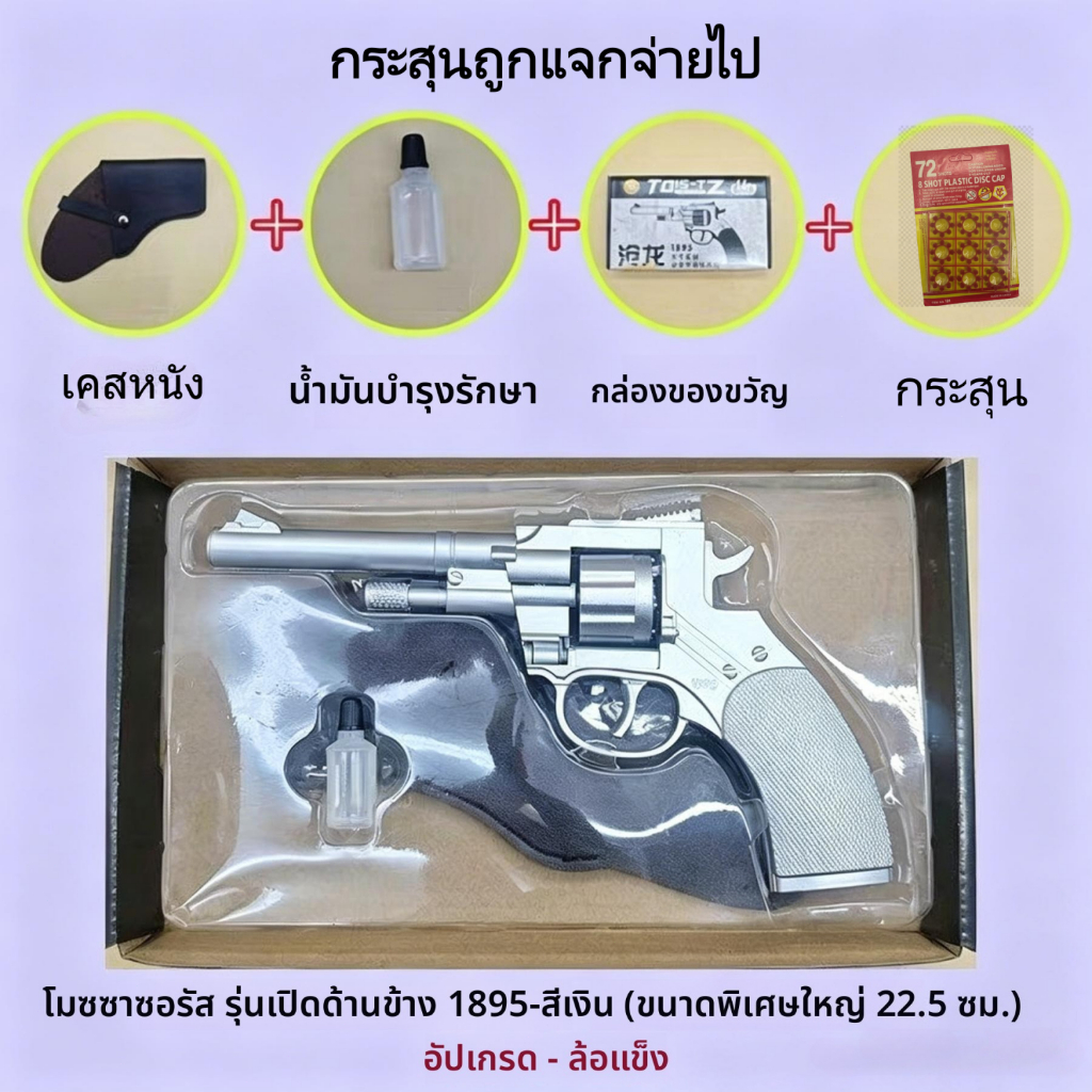 ปืนพกแบบเปิดด้านข้าง ปี 1985 ปืนทุบทำลาย รูปที่ 3