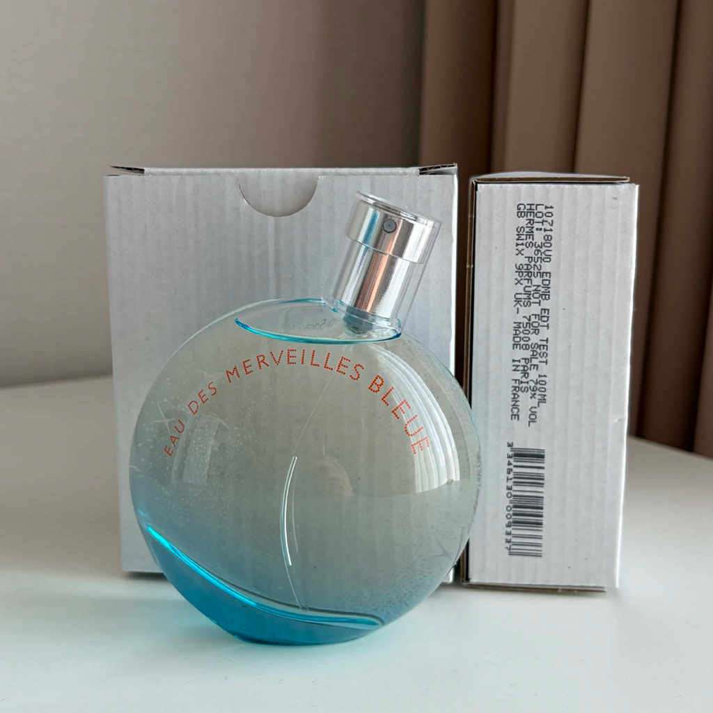 น้ำหอม HERMES: EAU DES MERVEILLES BLEUE ขนาด 100 ml.