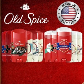 🌿หอมสะอาด🌿Old Spice โรลออน ระงับกลิ่นกาย ของแท้ 100% Captian/Pure sport โอลด์สไปซ์ Anti-perspirant/Deodorant(85g)