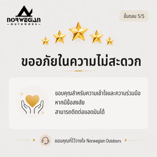 ลิงค์สินค้าออกใหม่หลังการขาย norwegian