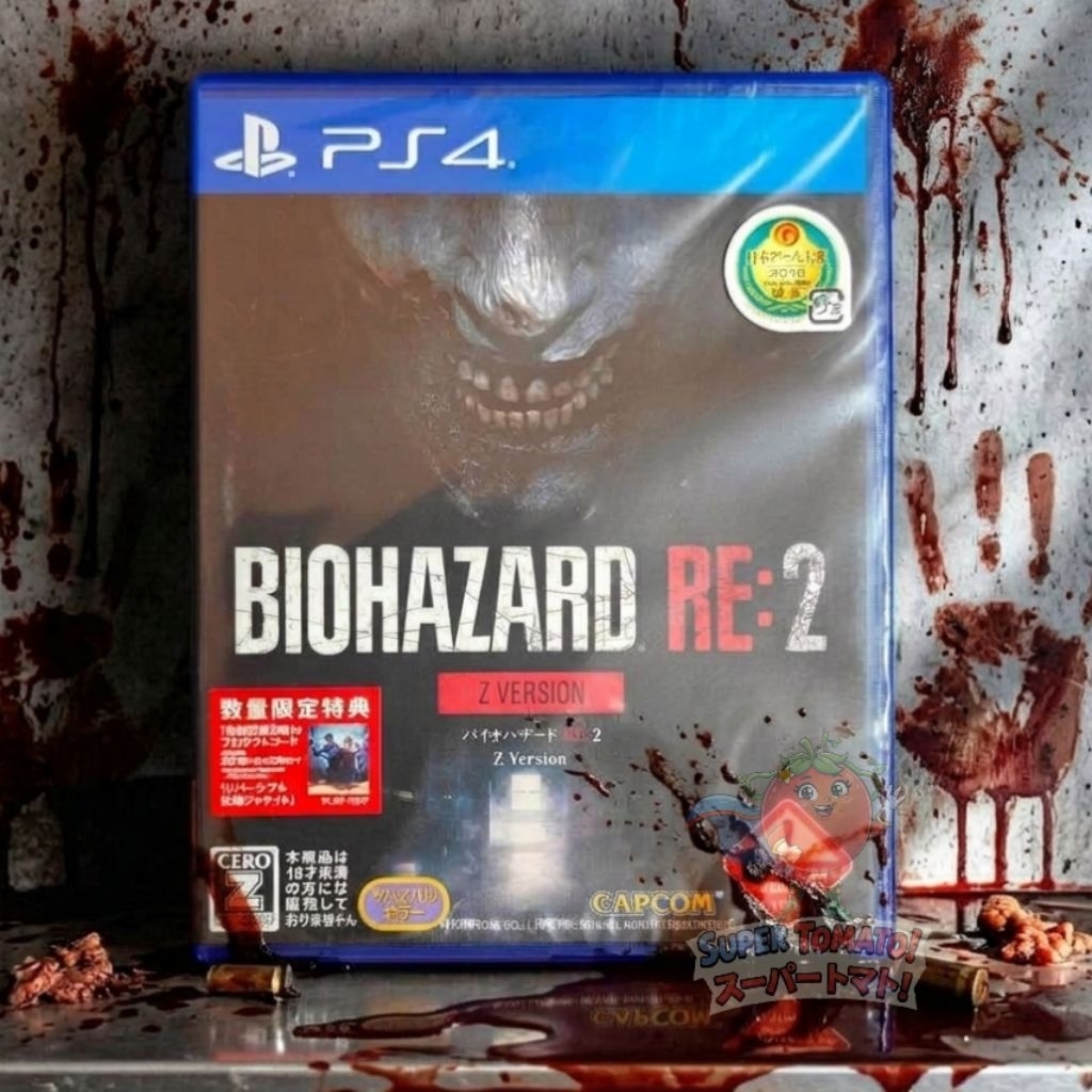 [มือ 1][PS4][Z2] แผ่นเกม PS4 Biohazard RE:2 Z Version สภาพสะสม คัดเกรดไร้รอย Resident Evil 2 Remake 