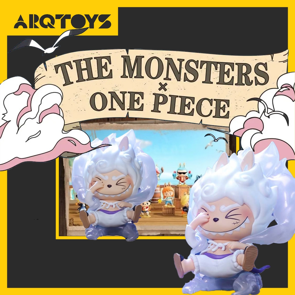 [พร้อมส่ง 🇹🇭] SECRET :: LUFFY GEAR 5 :: The Monster Labubu x One Piece [เช็คการ์ด ไม่แกะตัว]