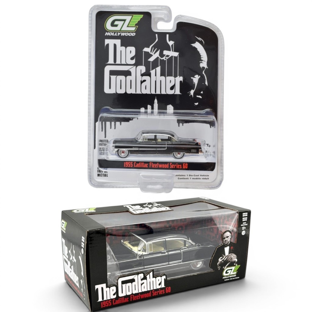 Greenlight | 1955 Cadillac Fleelwood Series 60 (The Godfather) สเกล 1:64 & 1:24