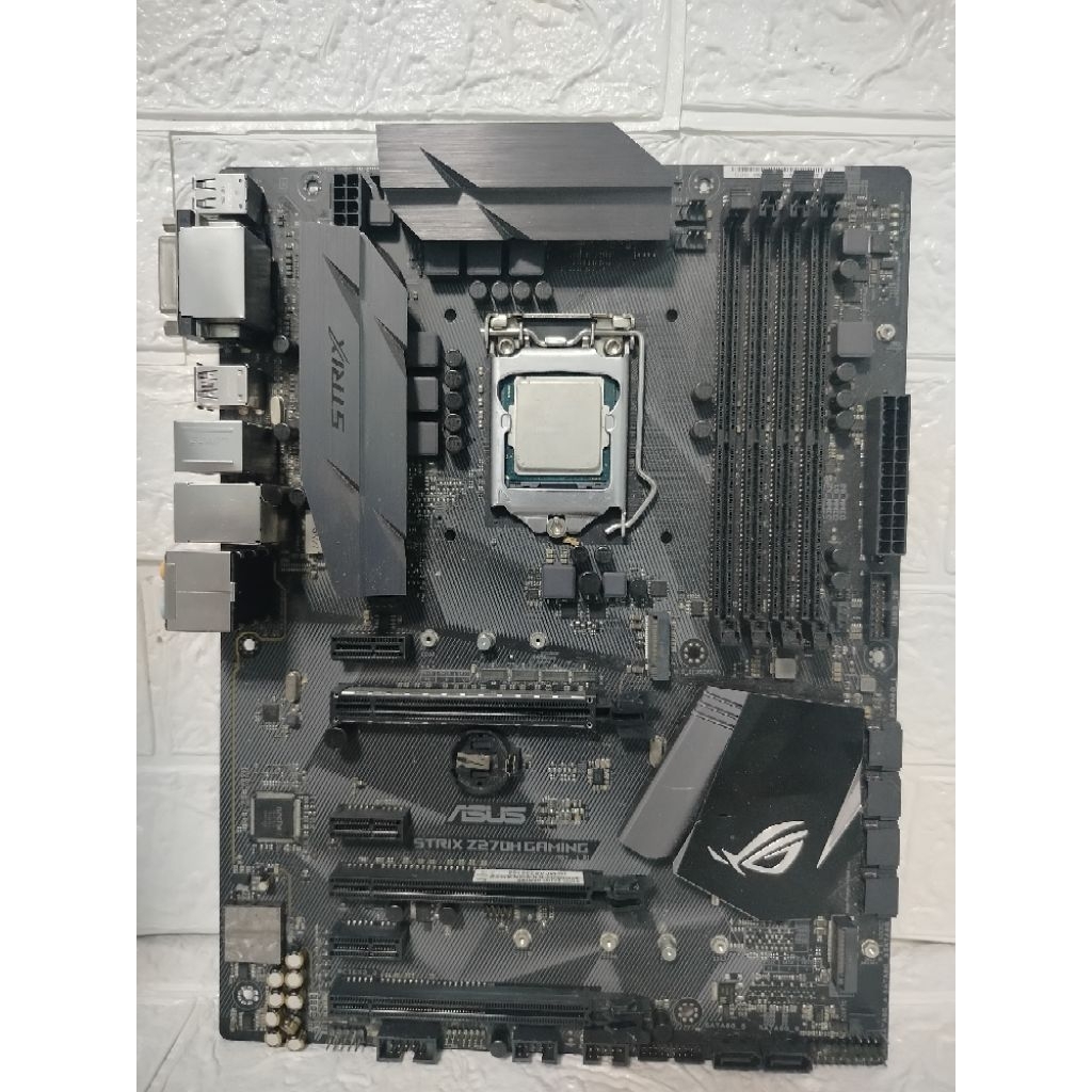 MB INTEL GEN6-7 ROG Z270-H GAMING มือสองไม่มีฝาหลัง ประกันร้านเจ็ดวัน