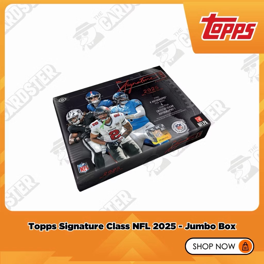 [พร้อมส่ง] Topps Signature Class NFL 2025 - Jumbo Box