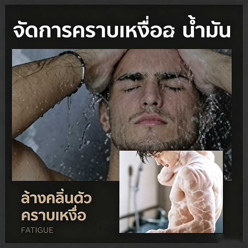 ซื้อ 1 แถม 2สบู่น้ำหอมผู้ชาย รูปที่ 6